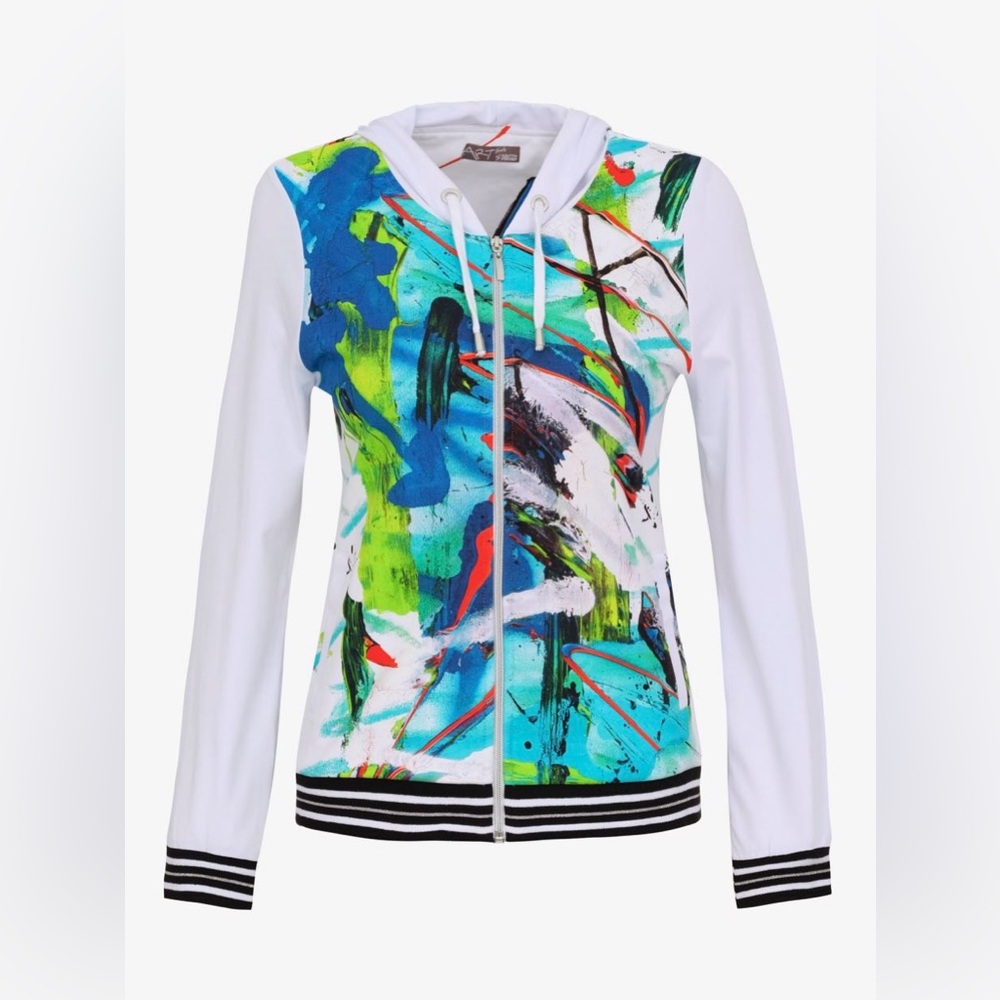 Dolcezza Simply Art Hoodie Jacket “River of Life” (23726)
